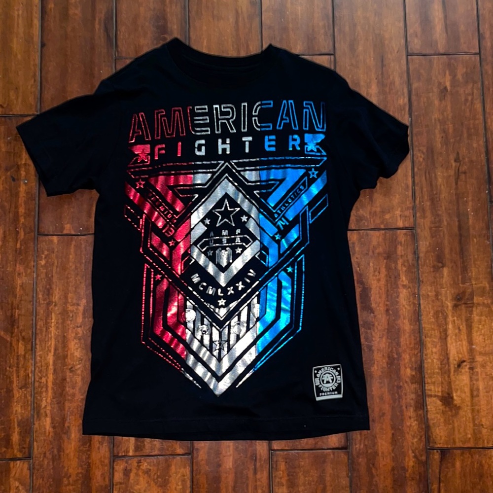 American fighter shirt